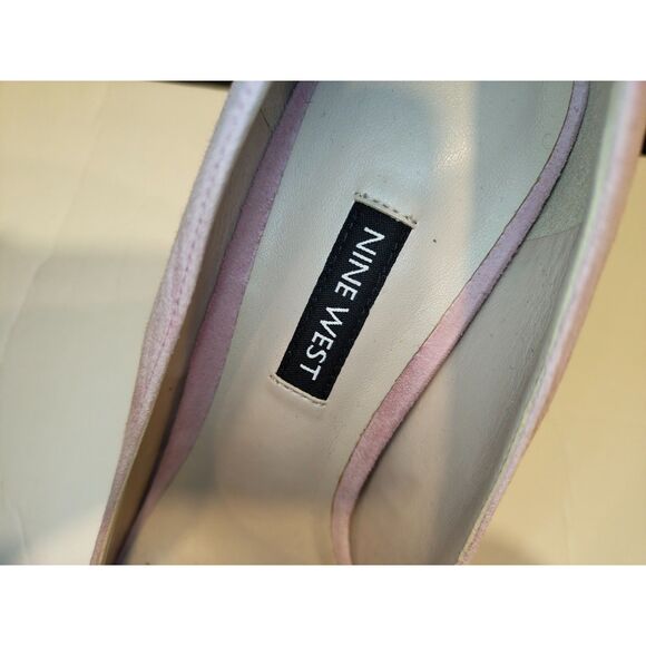 Women's Nine West Pink 4 Inch Pointed Heels 9M - Picture 4 of 5